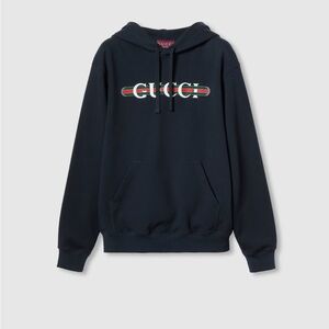 Gucci Black Hoodie with Logo